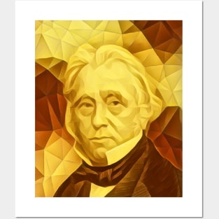 Thomas Babington Macaulay Golden Portrait | Thomas Babington Macaulay Artwork 9 Posters and Art